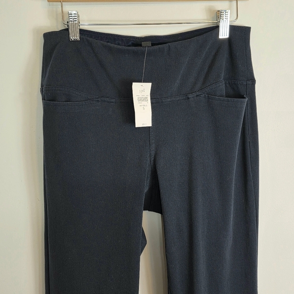 NWT J Jill Wearever Smooth-Fit Navy Knit Stretch Slim Leg Pants Size Small - Picture 4 of 11